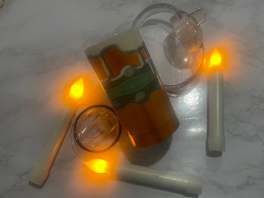 Butterbeer sippy tumbler