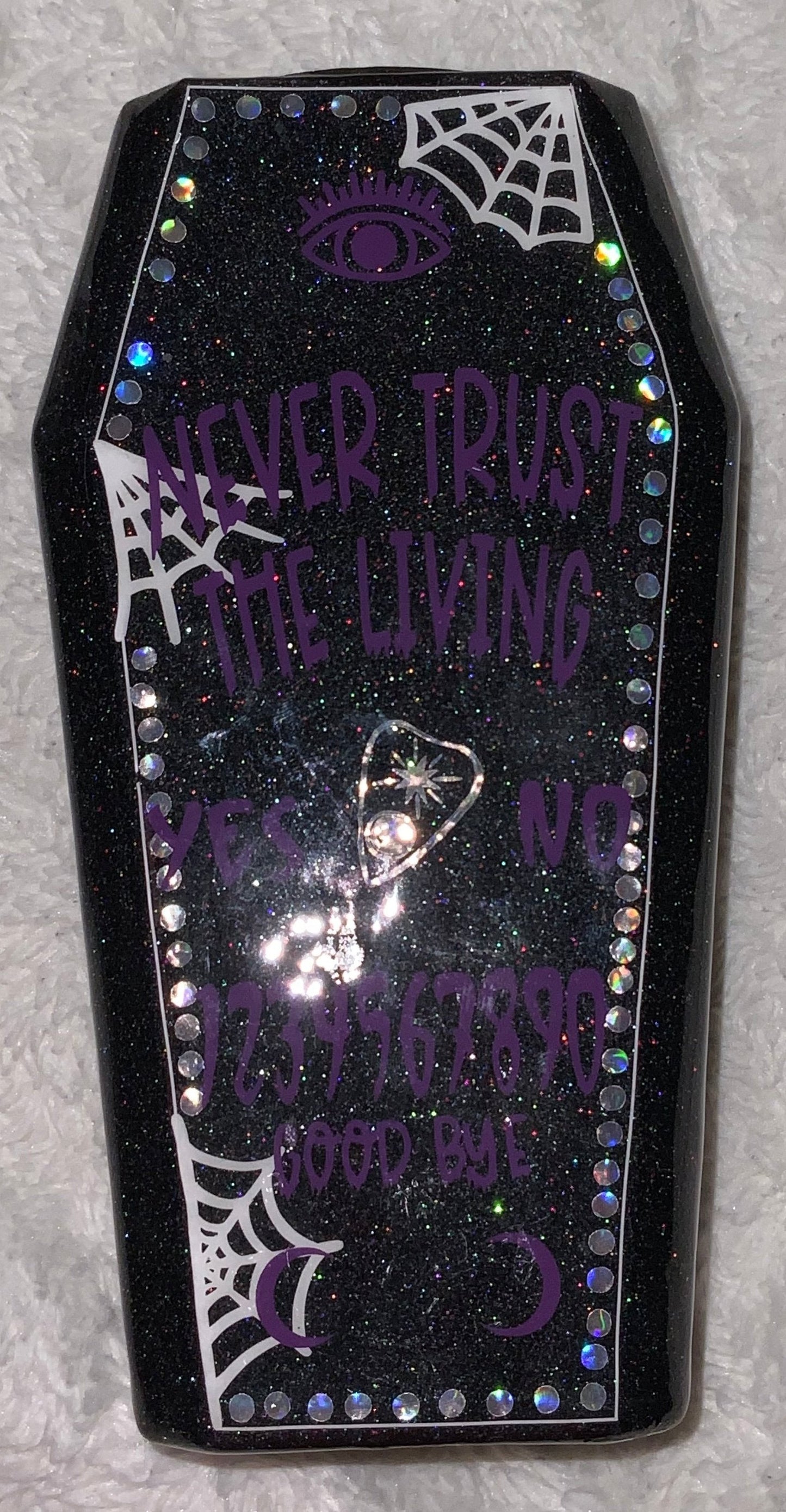 Never trust the living coffin tumbler