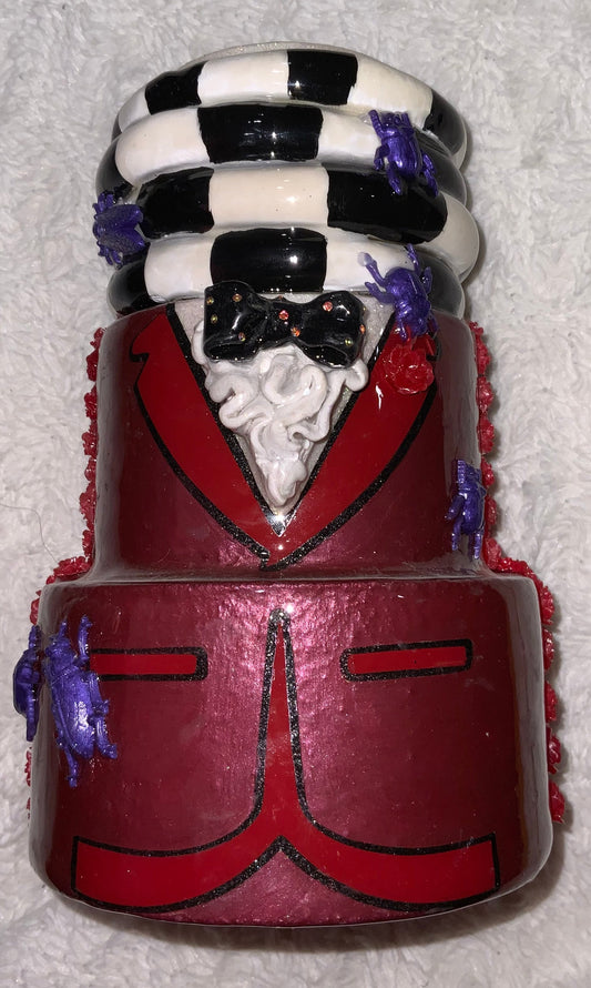 Beetlejuice wedding Cake tumbler