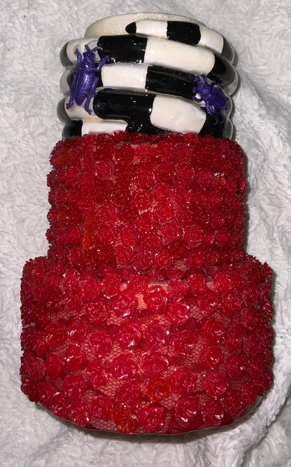 Beetlejuice wedding Cake tumbler