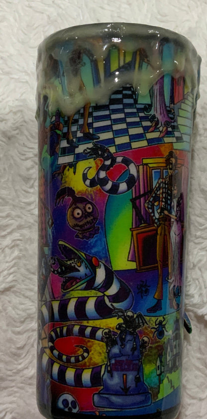 Beetlejuice zipper Tumbler