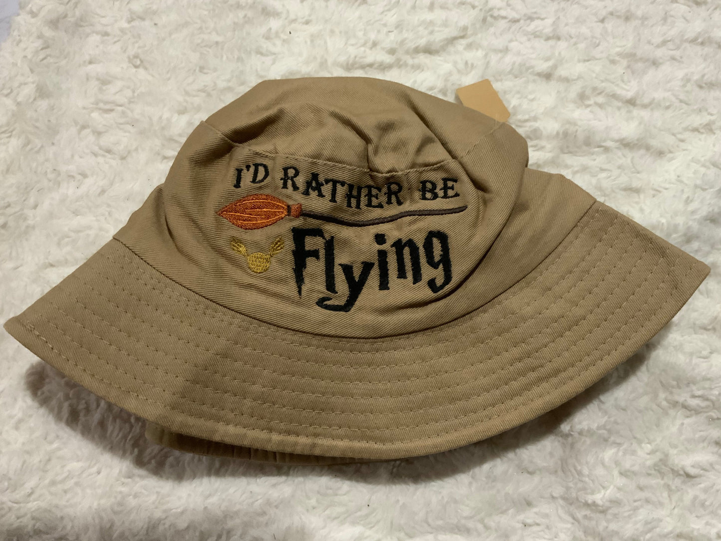 I'd rather be Flying bucket hat