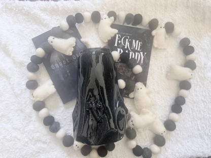 3D Glitter Ghost Dick Tumbler | Dark Romance Book Lover Drinkware (20oz)